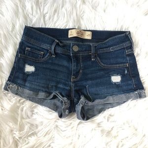 Hollister Low Rise Denim Short-Shorts